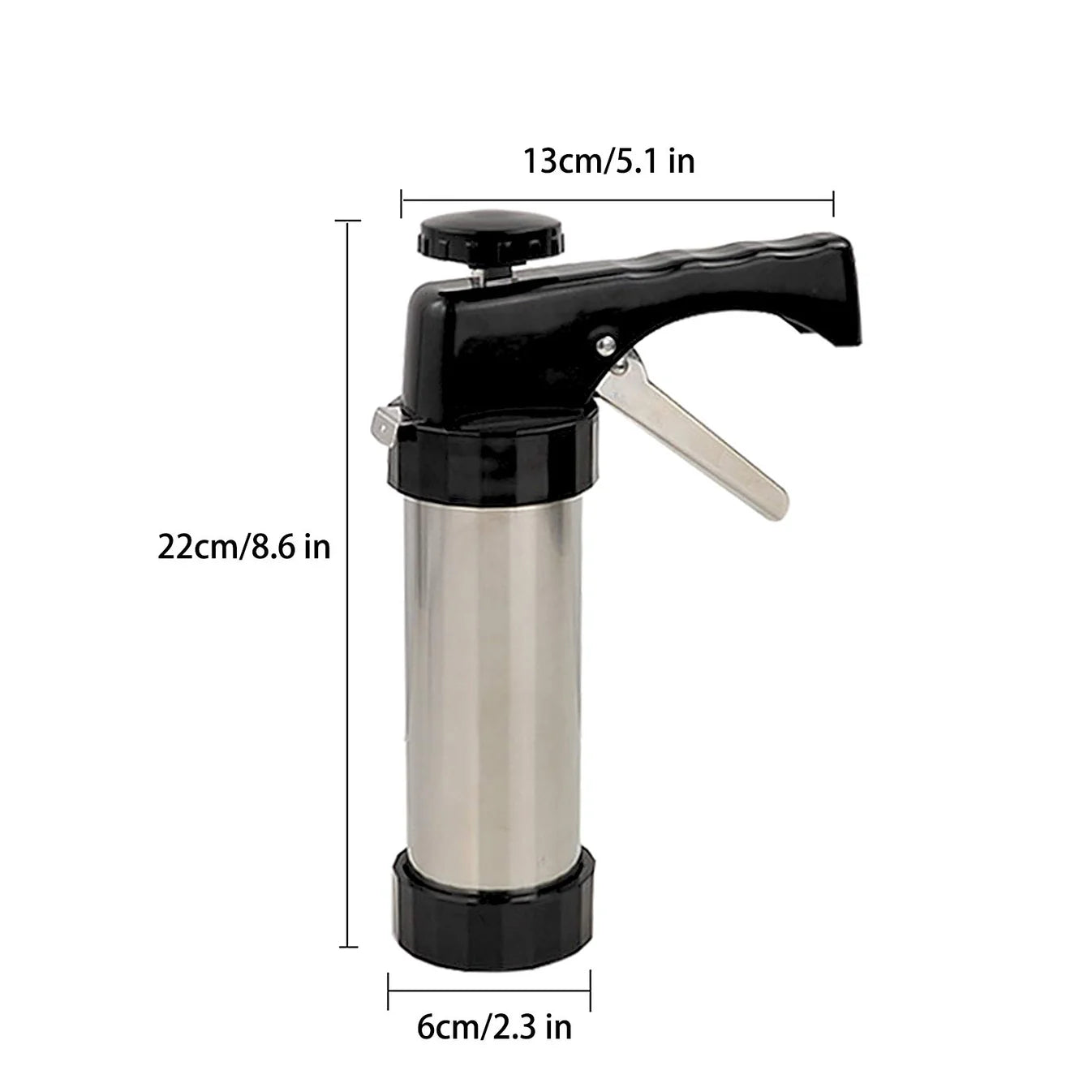 BiscottiPress™ – La presse à biscuits en inox pour des sablés parfaits à la maison