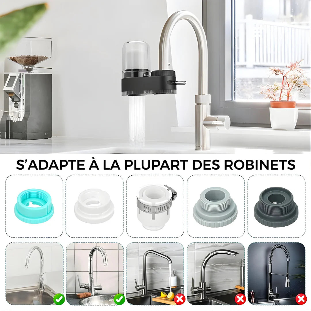 AquaLife™ – Dites adieu au chlore, aux impuretés et au goût désagréable de l’eau
