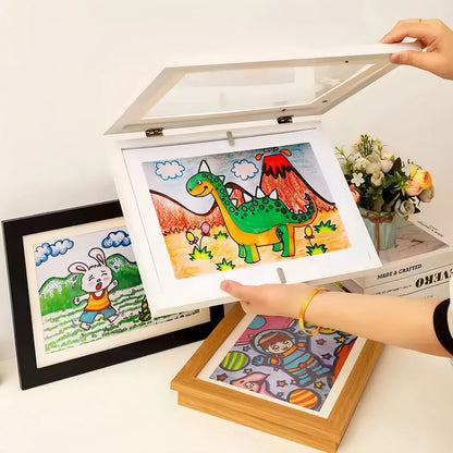 MemoryFrame™ – Le cadre magnétique qui valorise les dessins de vos enfants